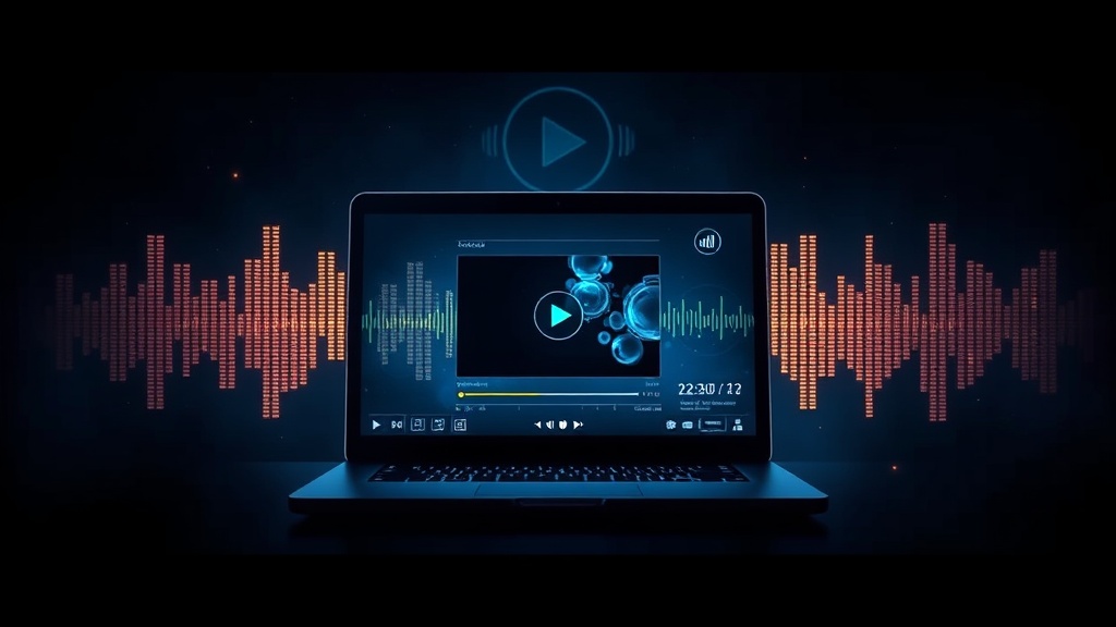 AI ambient sound generator adding audio to video