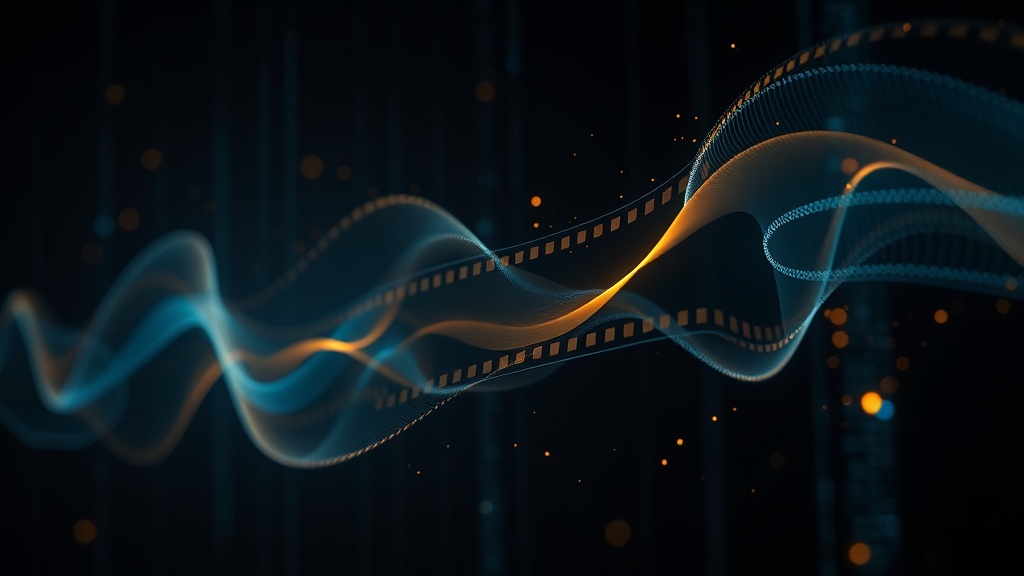 AI transforming video to audio with automated sound design